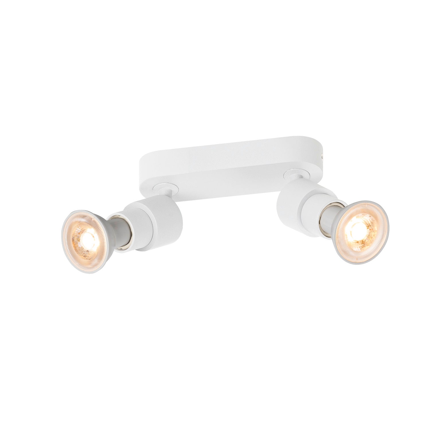 SLV PURI 2.0 Basic, wall and ceiling-mounted light, 2 x max. 6 W GU10, white 1008240
