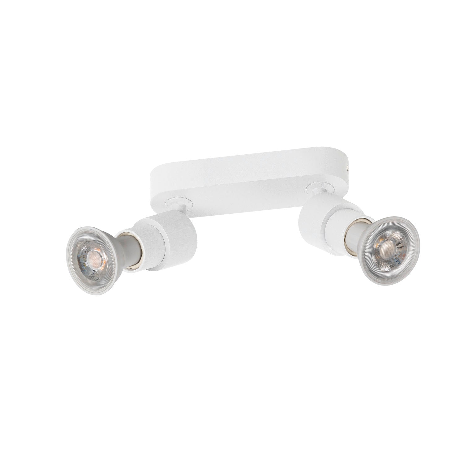 SLV PURI 2.0 Basic, wall and ceiling-mounted light, 2 x max. 6 W GU10, white 1008240