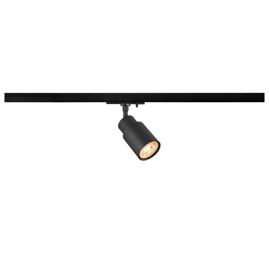 SLV PURI 2.0 Tube, 1~ Track spot, GU10, 1x max. 6 W, black 1008242
