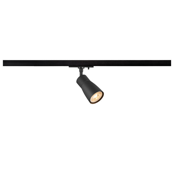 SLV PURI 2.0 Dome, 1~ Track spot, GU10, 1x max. 6 W, black 1008250