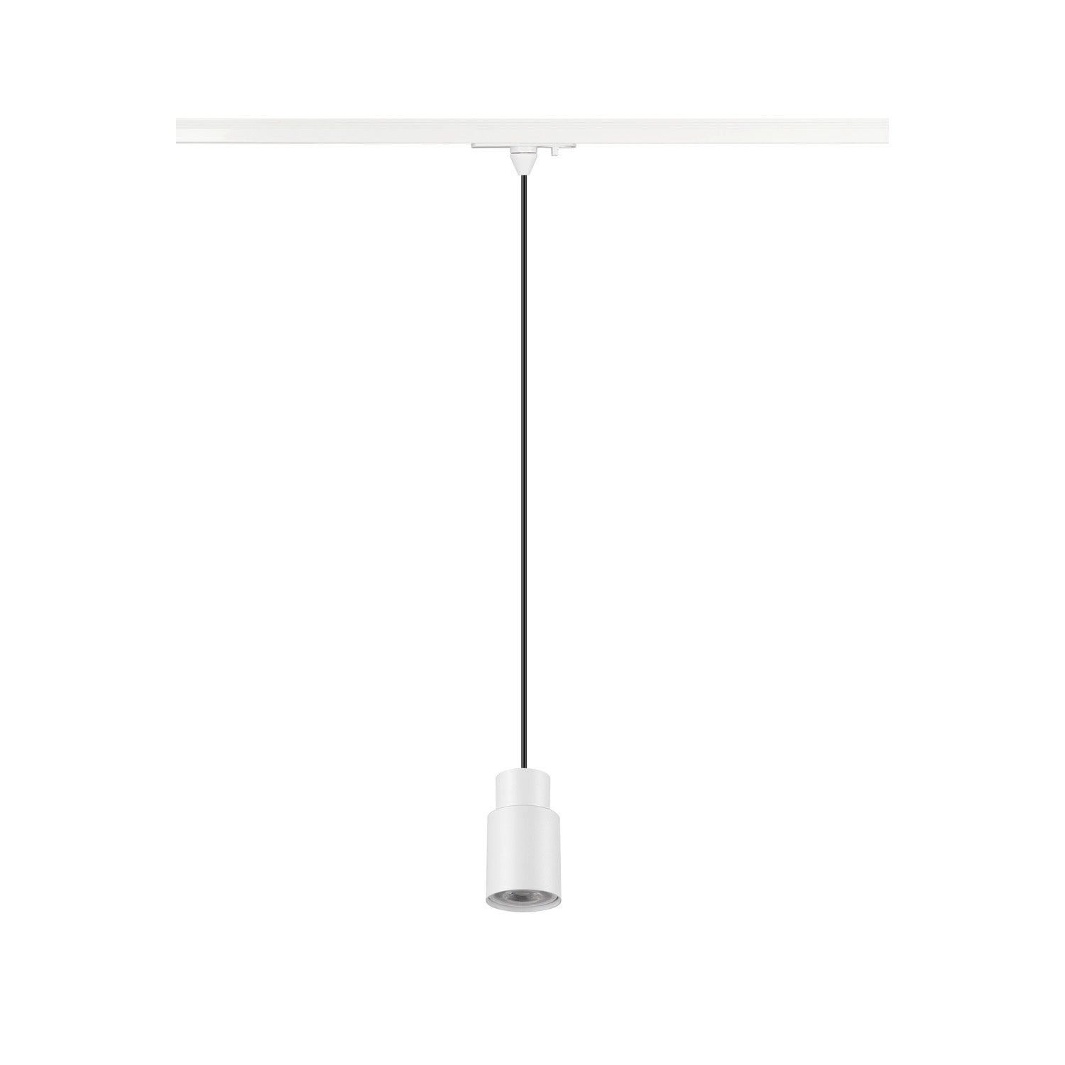 SLV PURI 2.0 Tube, 1~ Track pendant light, GU10, pendant length 200 cm, 1x max. 6 W, white 1008256
