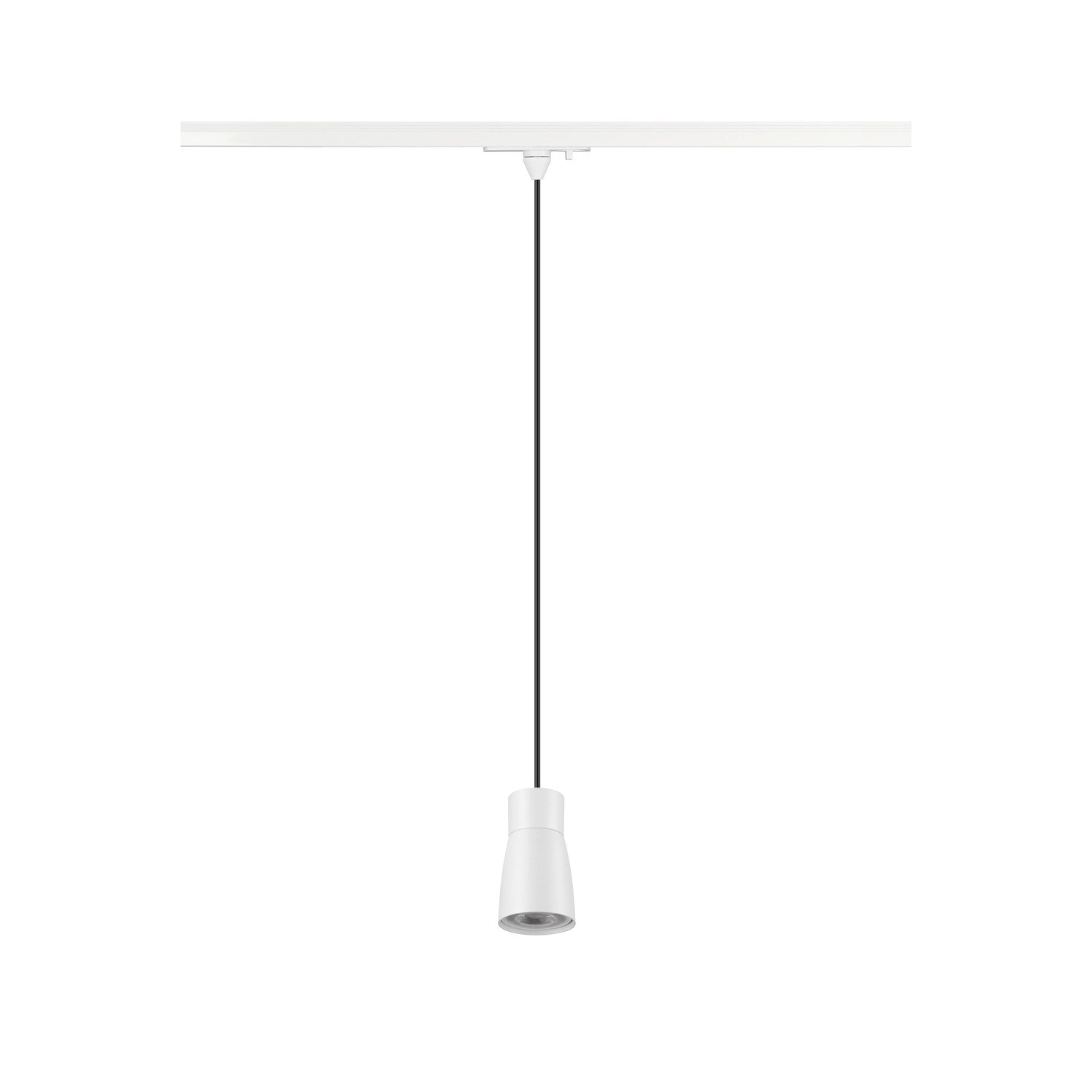 SLV PURI 2.0 Dome, 1~ Track pendant light, GU10, pendant length 200 cm, 1x max. 6 W, white 1008264