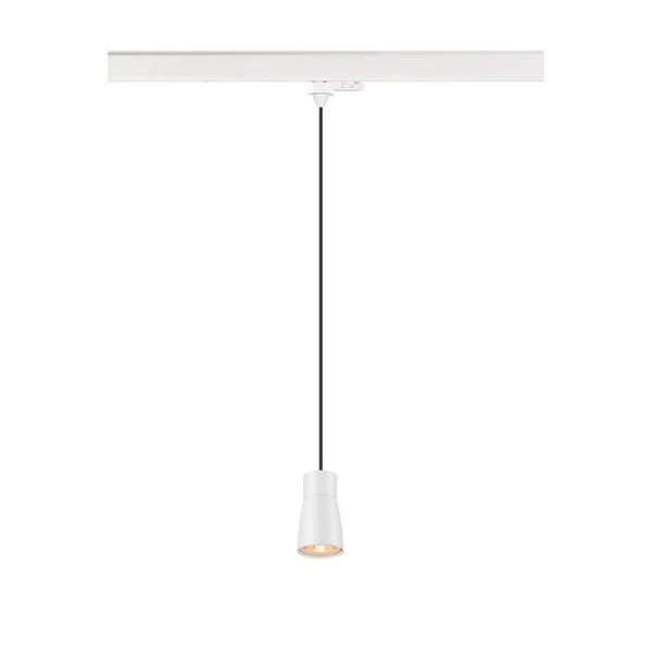 SLV PURI 2.0 Dome, 3~track pendant light, GU10, pendant length 200 cm, 1x max. 6 W, white 1008283