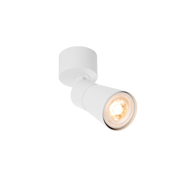 SLV PURI 2.0 Cone, wall and ceiling-mounted light, 1x max. 6 W GU10, white 1008290