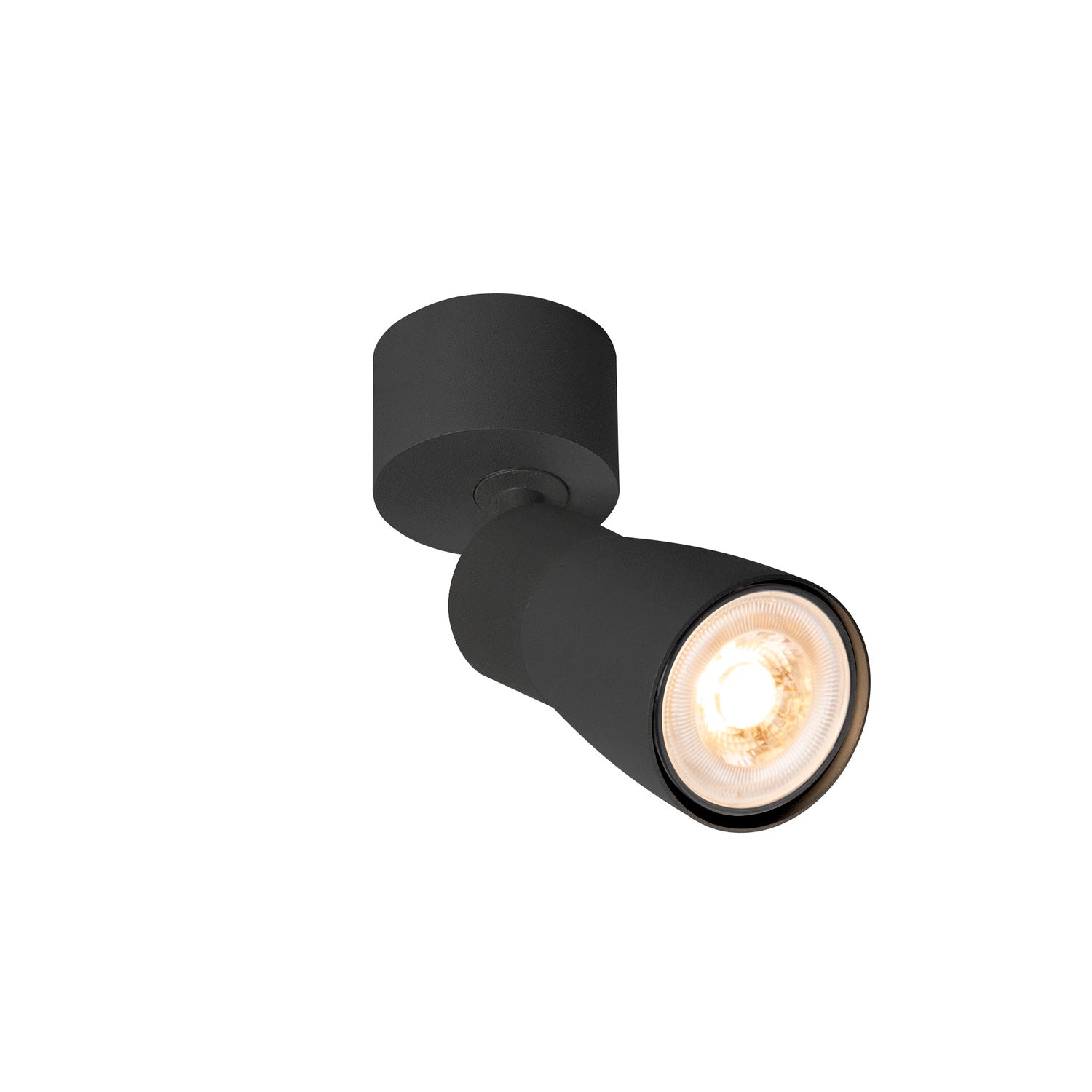 SLV PURI 2.0 Dome, wall and ceiling-mounted light, 1x max. 6 W GU10, black 1008292