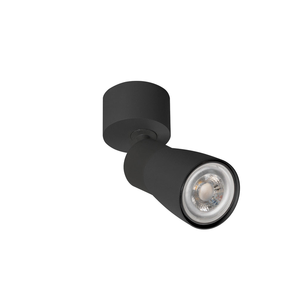 SLV PURI 2.0 Dome, wall and ceiling-mounted light, 1x max. 6 W GU10, black 1008292