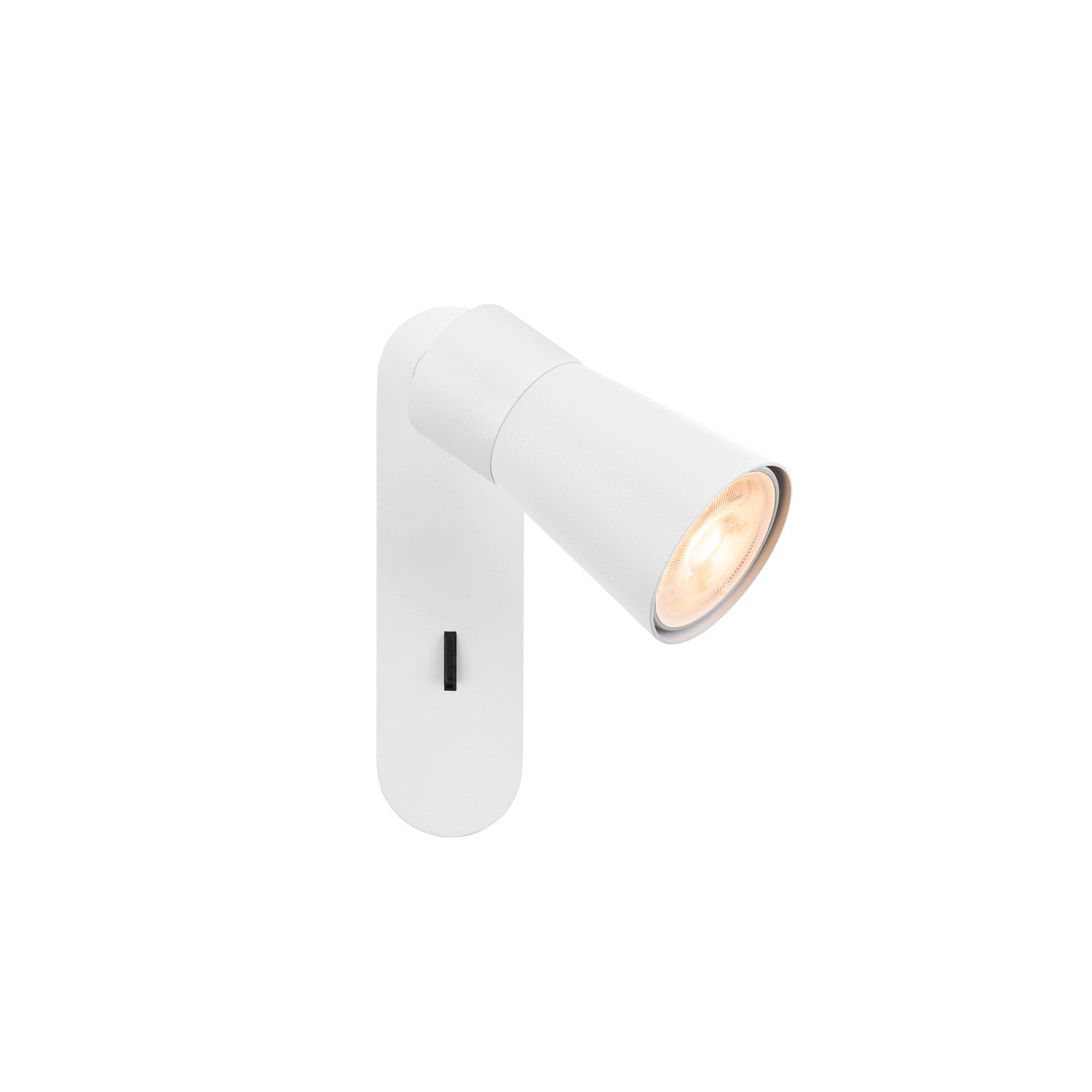 SLV PURI 2.0 Cone, wall and ceiling-mounted light, switch, rectangular, 1x max. 6 W GU10, white 1008302