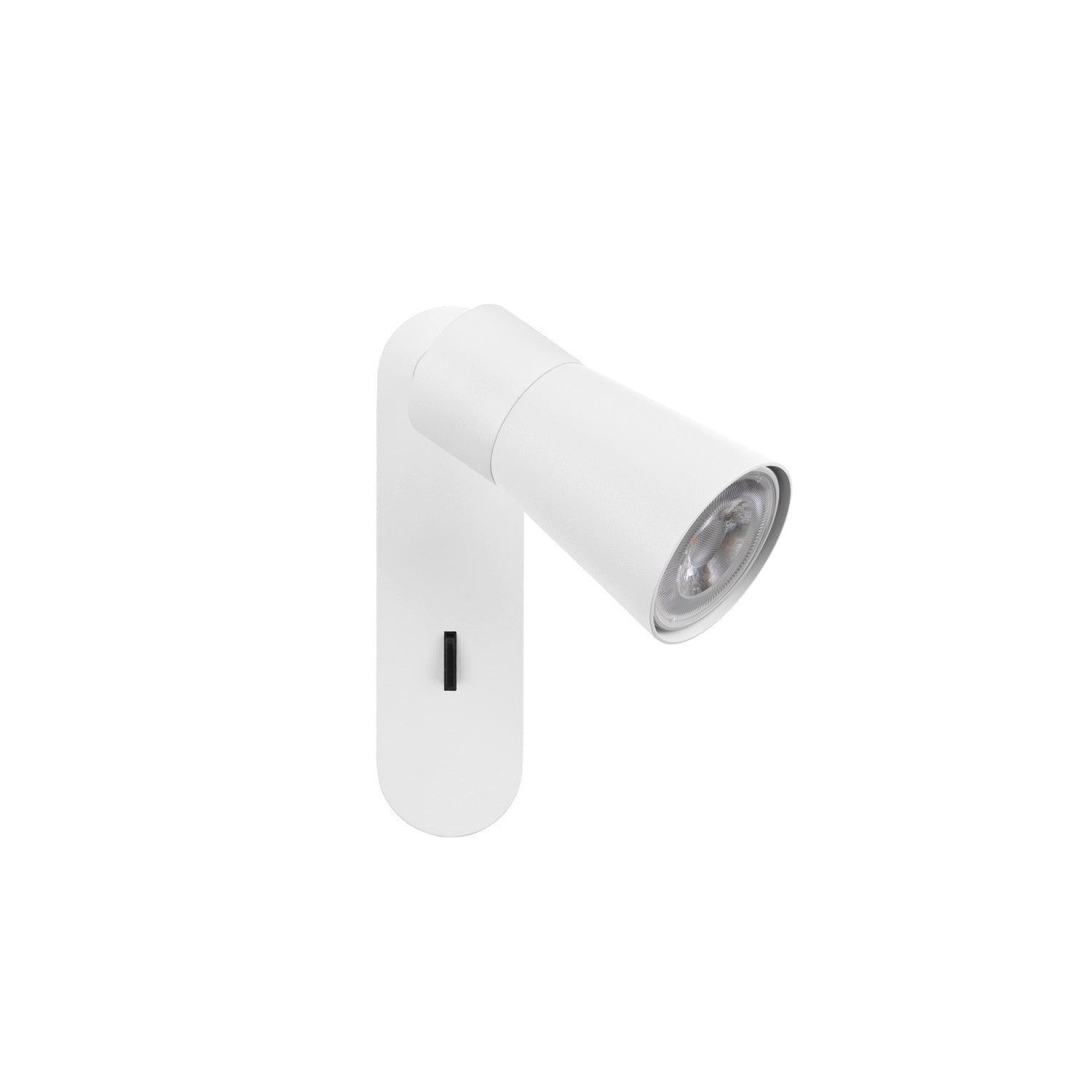 SLV PURI 2.0 Cone, wall and ceiling-mounted light, switch, rectangular, 1x max. 6 W GU10, white 1008302