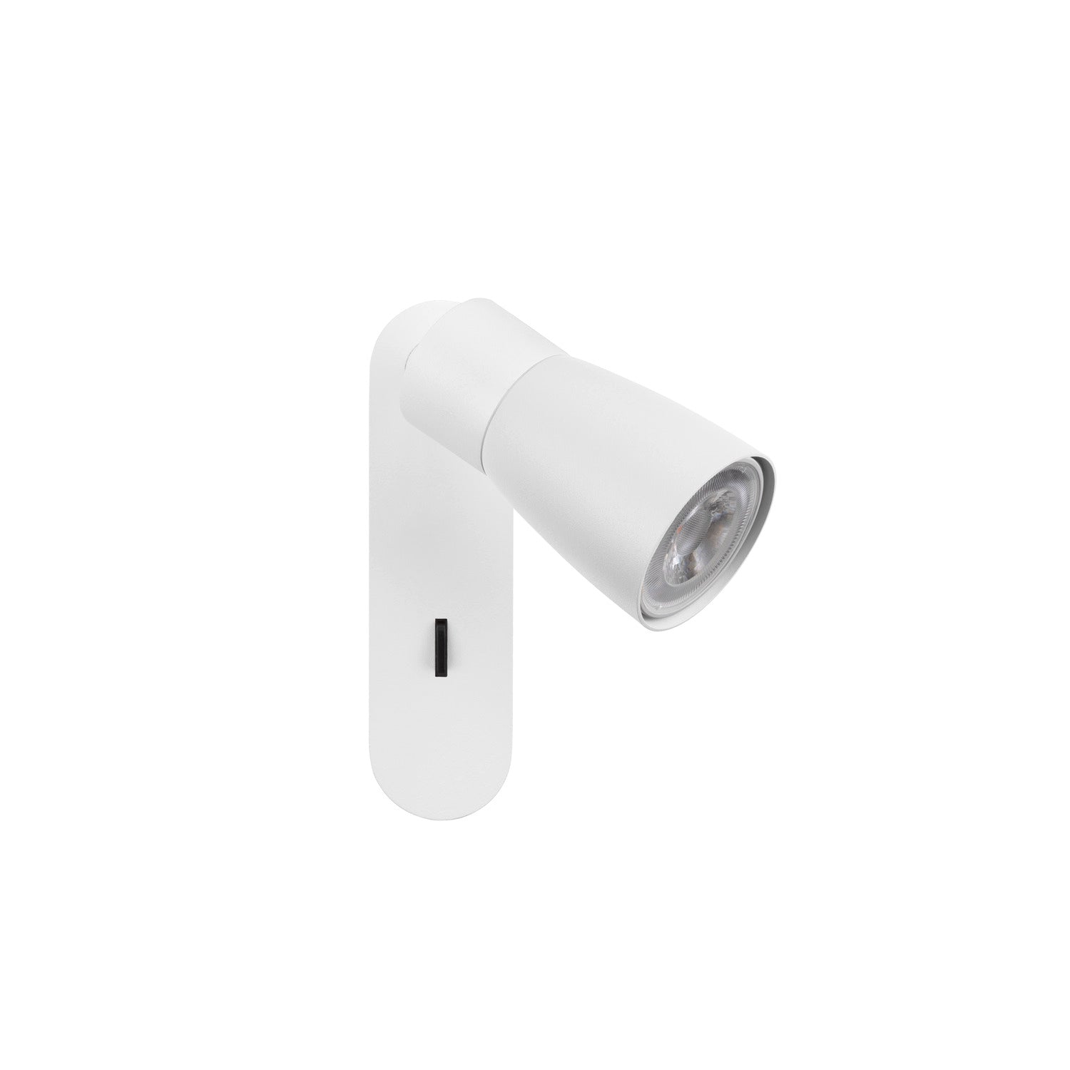 SLV PURI 2.0 Dome, wall and ceiling-mounted light, switch, rectangular, 1x max. 6 W GU10, white 1008306