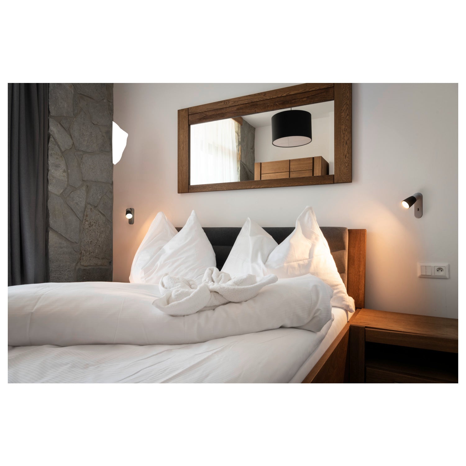 SLV PURI 2.0 Dome, wall and ceiling-mounted light, switch, rectangular, 1x max. 6 W GU10, grey 1008307