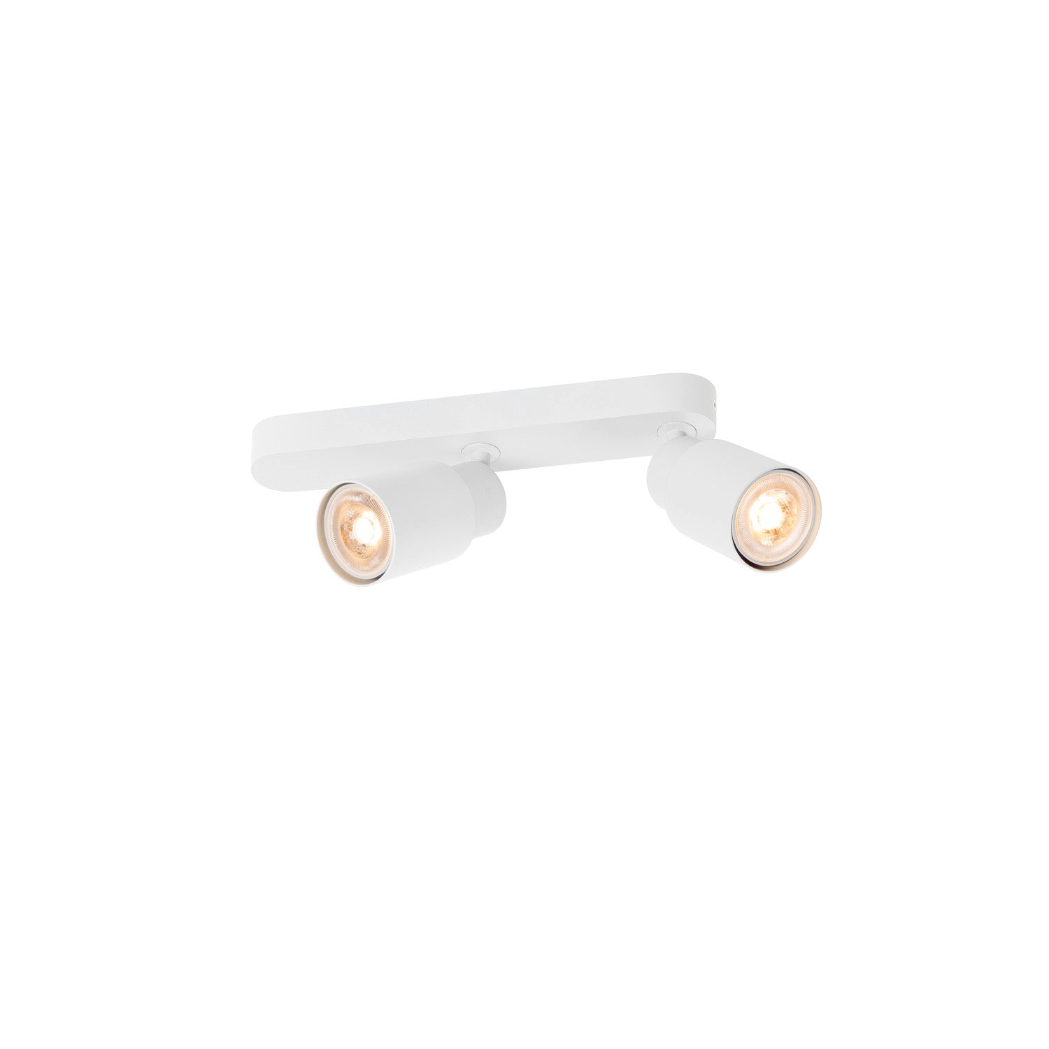 SLV PURI 2.0 Tube, wall and ceiling-mounted light, asymmetrical, 2 x max. 6 W GU10, white 1008310