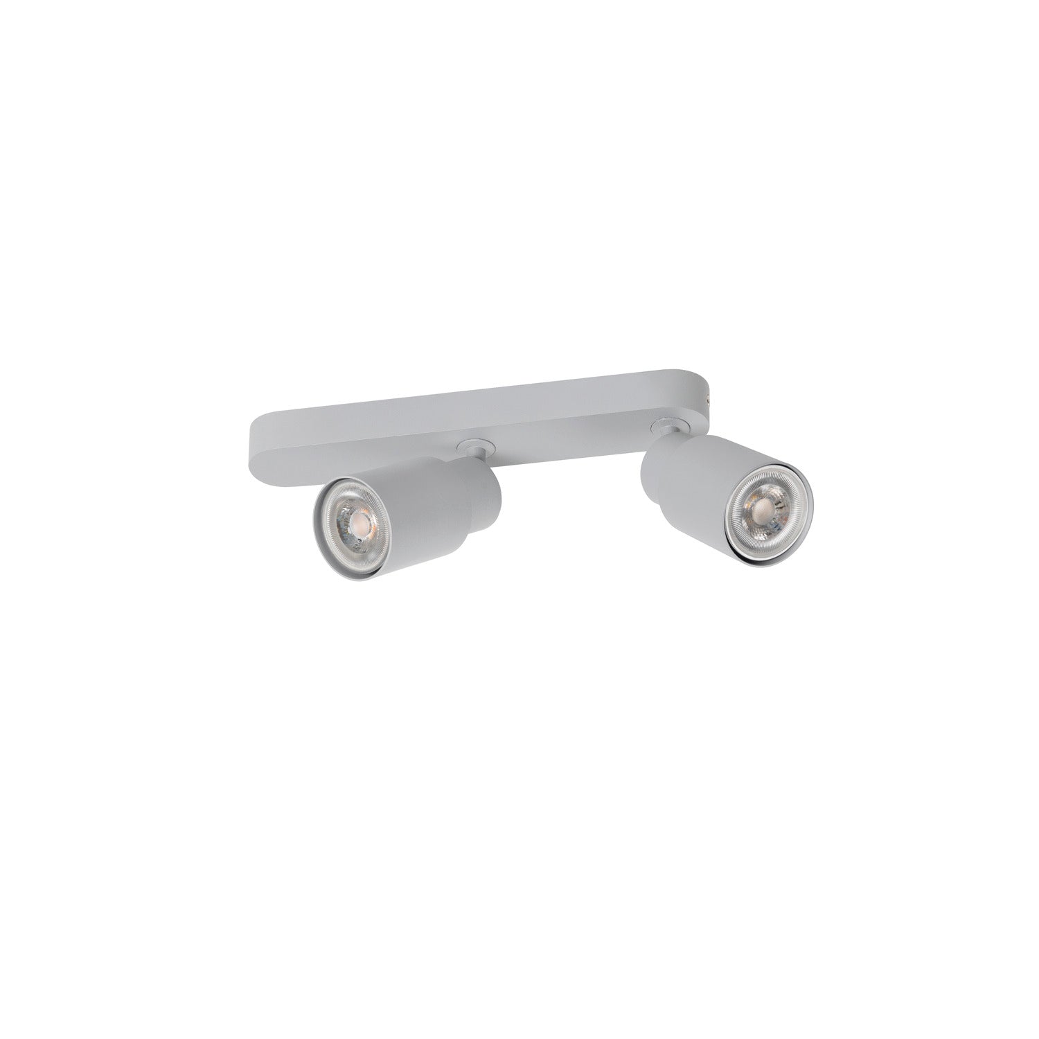 SLV PURI 2.0 Tube, wall and ceiling-mounted light, asymmetrical, 2 x max. 6 W GU10, grey 1008311