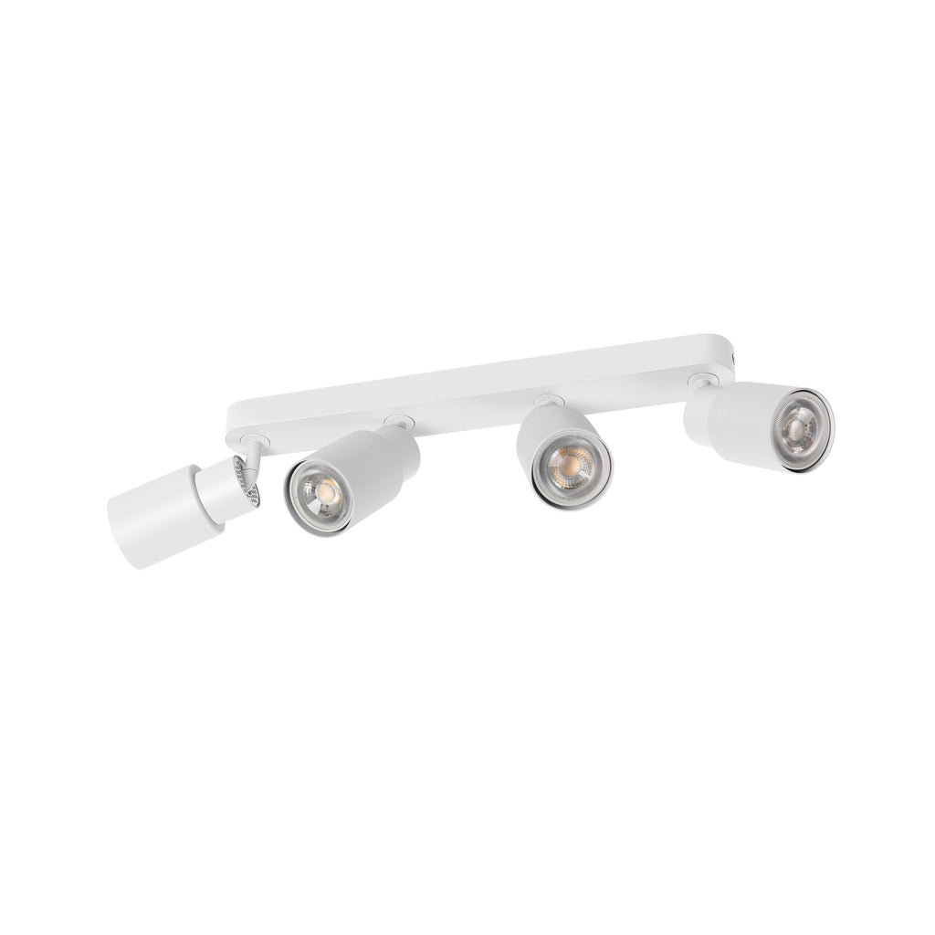 SLV PURI 2.0 Tube, wall and ceiling-mounted light, long, 4 x max. 6 W GU10, white 1008346