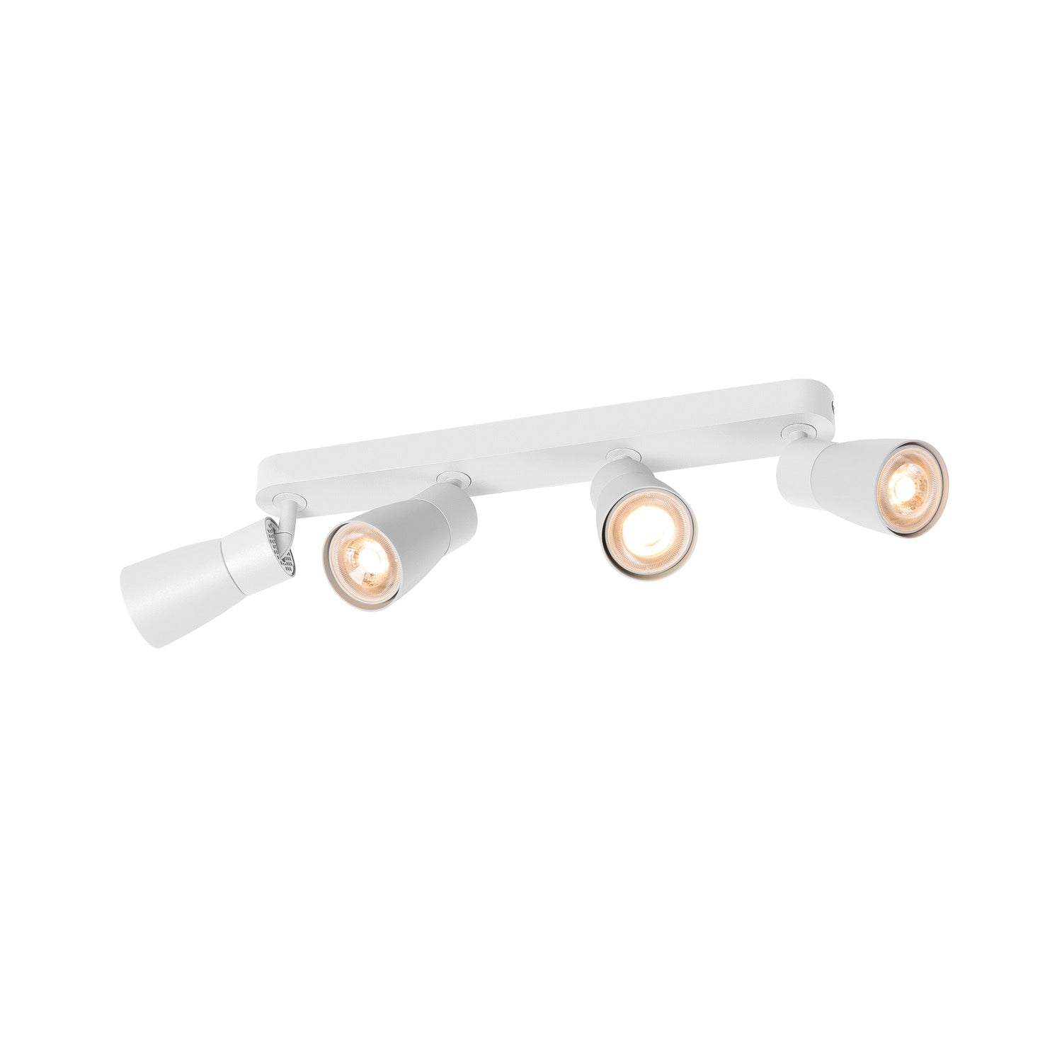 SLV PURI 2.0 Dome, wall and ceiling-mounted light, long, 4 x max. 6 W GU10, white 1008354