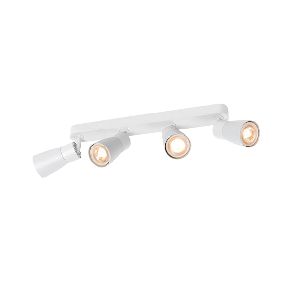 SLV PURI 2.0 Dome, wall and ceiling-mounted light, long, 4 x max. 6 W GU10, white 1008354