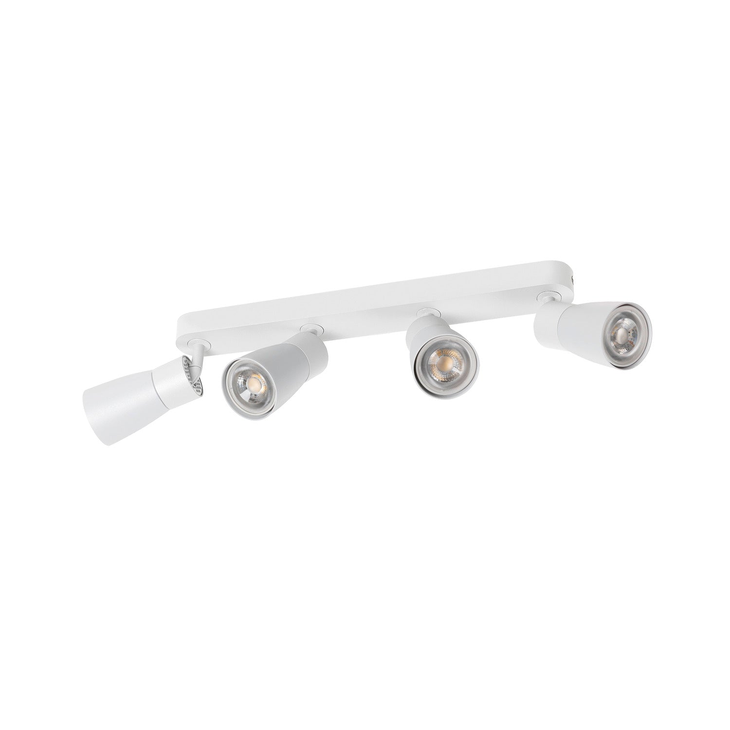 SLV PURI 2.0 Dome, wall and ceiling-mounted light, long, 4 x max. 6 W GU10, white 1008354