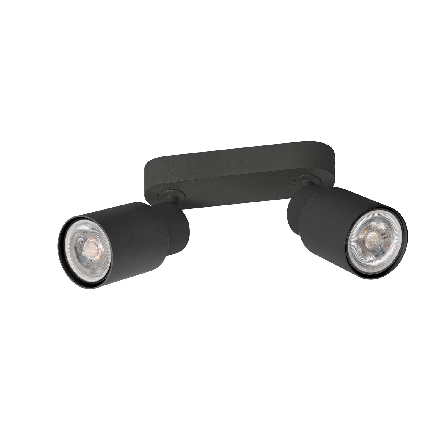 SLV PURI 2.0 Tube, wall and ceiling-mounted light, long, 2 x max. 6 W GU10, black 1008361