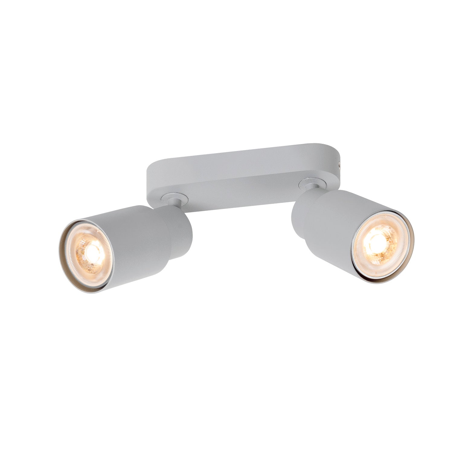 SLV PURI 2.0 Tube, wall and ceiling-mounted light, long, 2 x max. 6 W GU10, grey 1008364