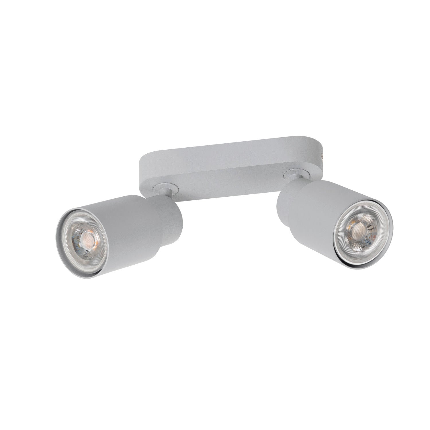 SLV PURI 2.0 Tube, wall and ceiling-mounted light, long, 2 x max. 6 W GU10, grey 1008364