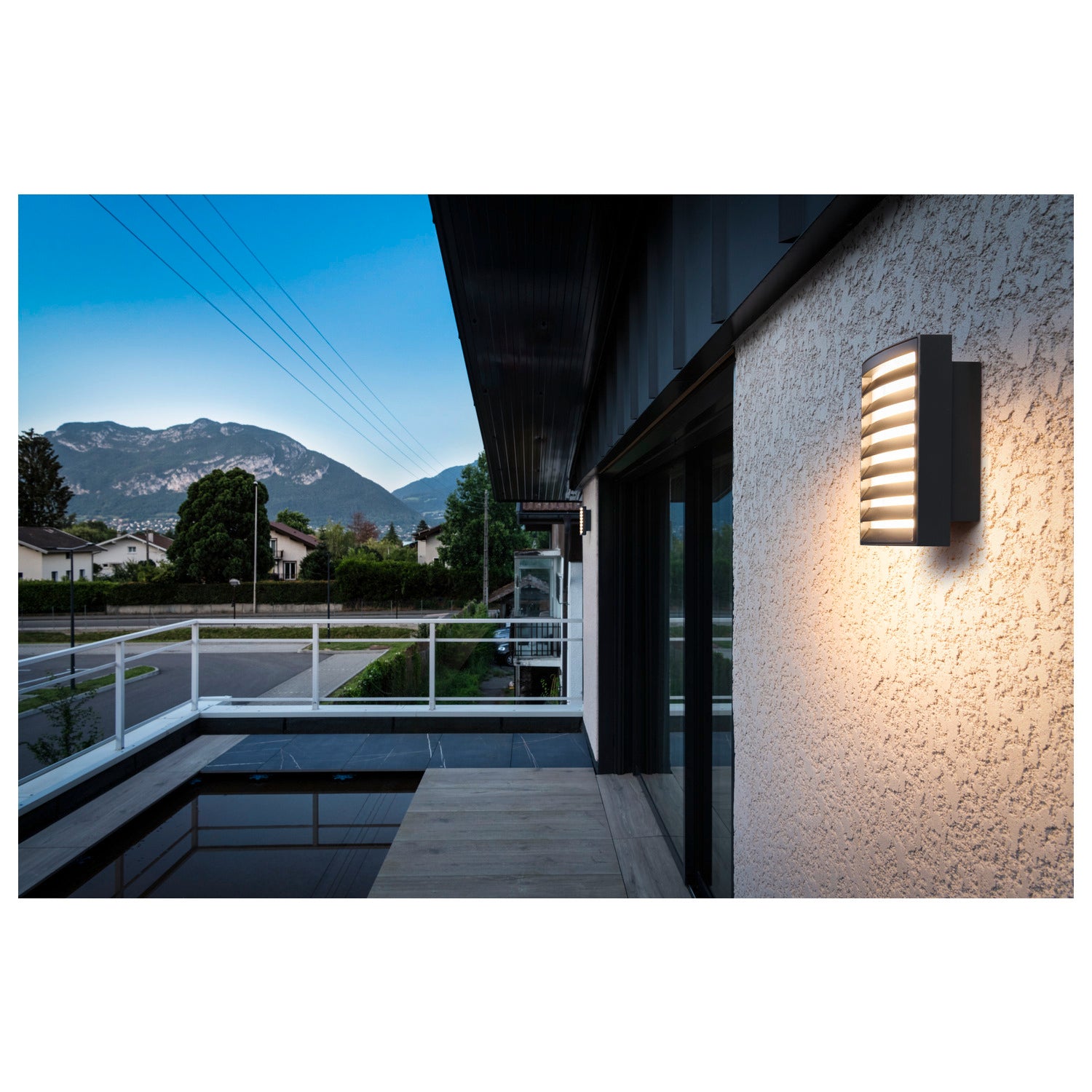 SLV RASTERLYS WL, wall-mounted light, rectangular, 2700/3000 K, 14 W, PHASE, 70°, anthracite 1008384