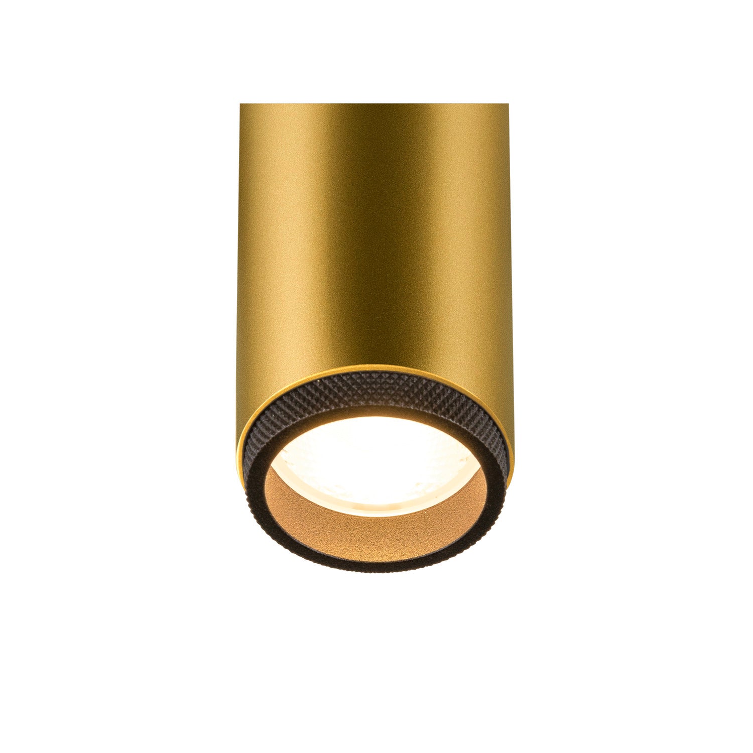 SLV GRIP! M, 1~ Track spot, cylindrical, 3000K, 20 W, PHASE, 42°, gold / black 1008429