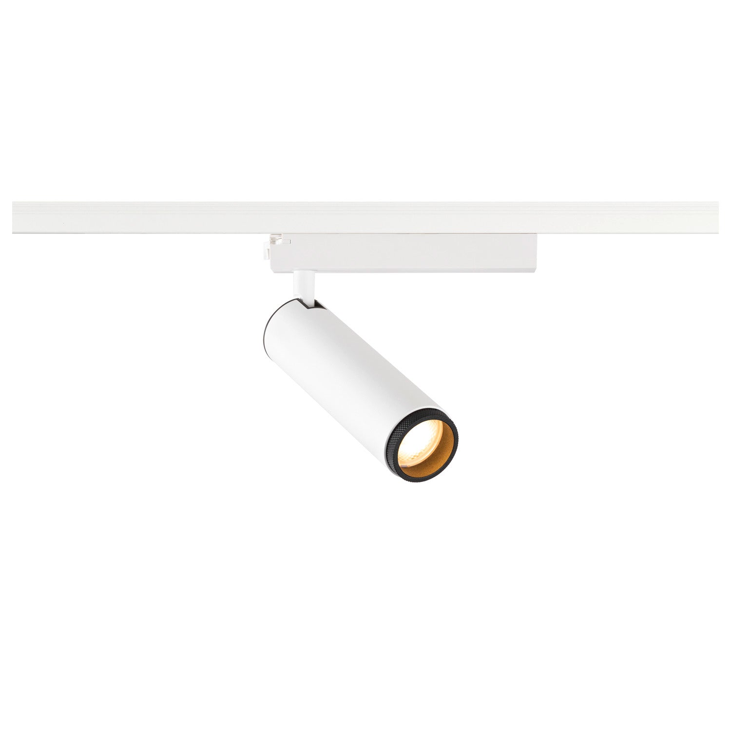 SLV GRIP! M, 1~ spot, cylindrical, 2000-3000 K, 15 W, dim-to-warm, PHASE, 42°, white / black 1008430