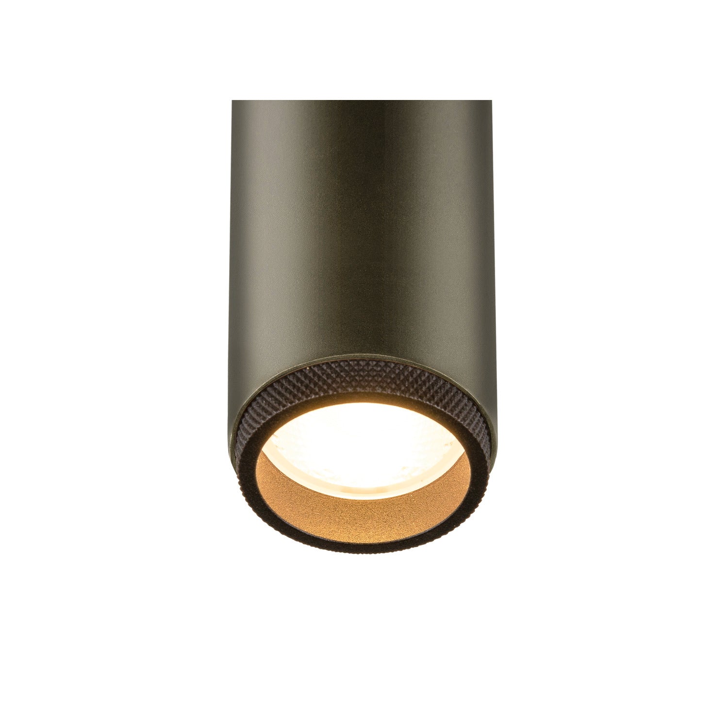SLV GRIP! M, 1~ spot, cylindrical, 2000-3000 K, 15 W, dim-to-warm, PHASE, 42°, bronze / black 1008433
