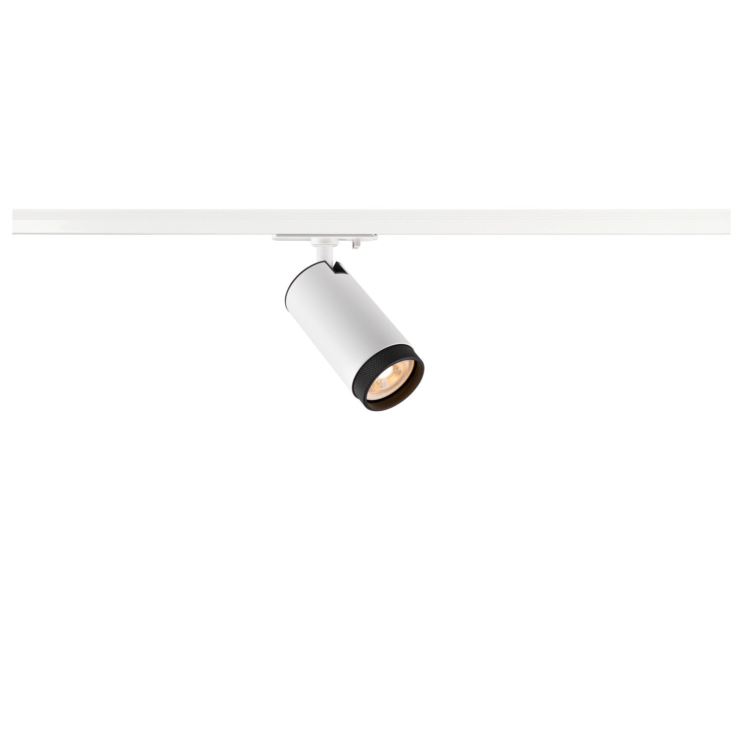 SLV GRIP! L, 1~ Track spot, cylindrical, GU10, 1x max. 6 W, white / black 1008447