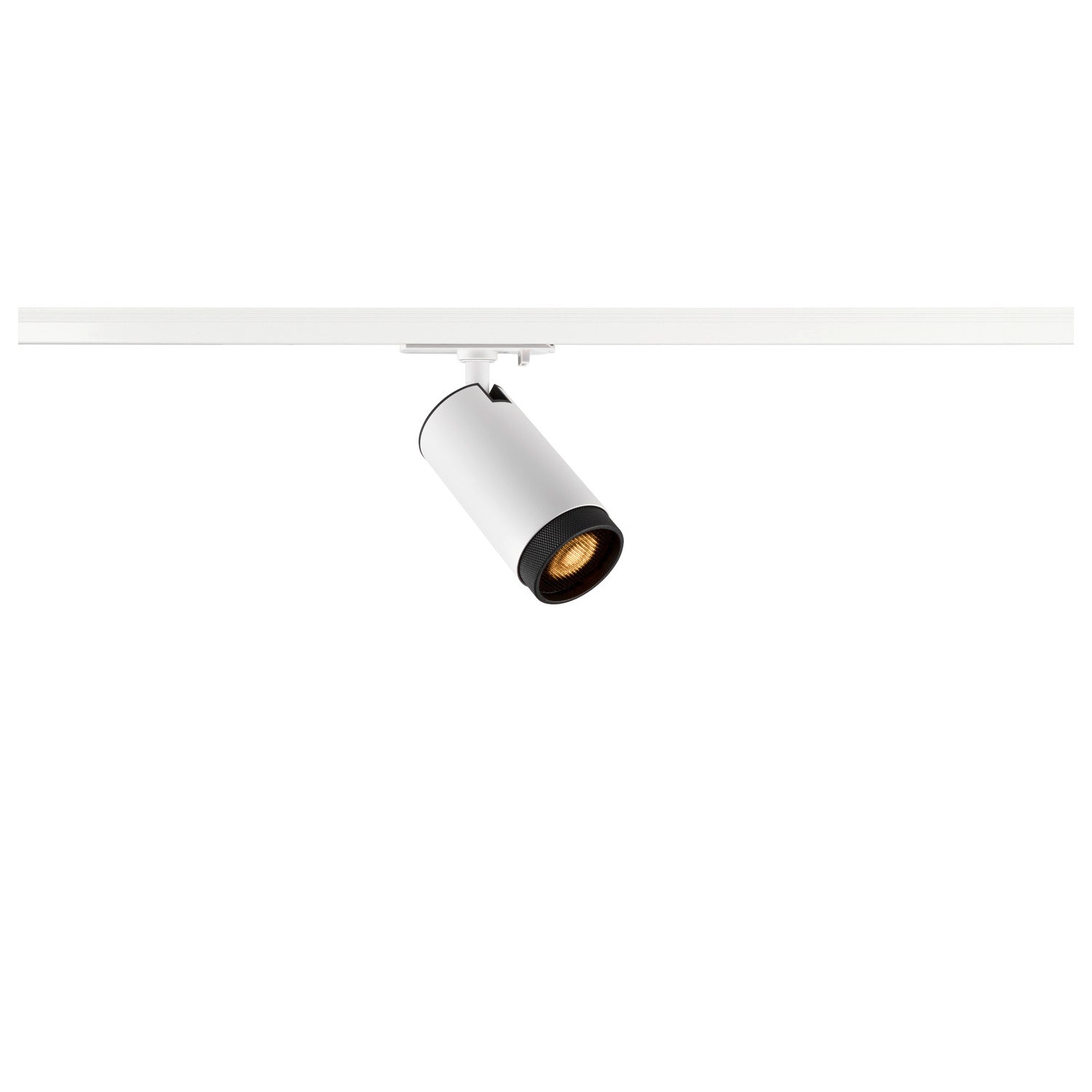 SLV GRIP! L, 1~ Track spot, cylindrical, GU10, 1x max. 6 W, white / black 1008447