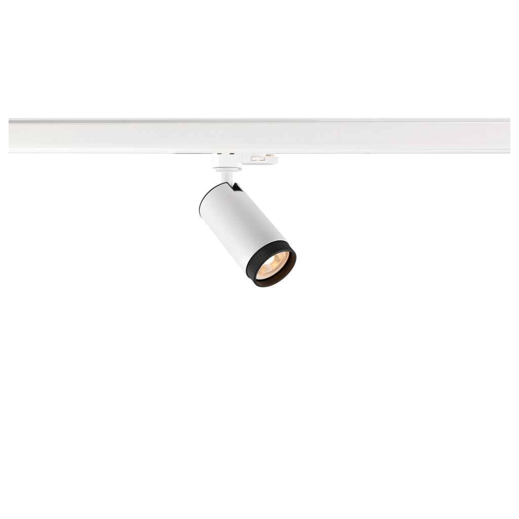 SLV GRIP! L, 3~track spot, cylindrical, GU10, 1x max. 6 W, white / black 1008452