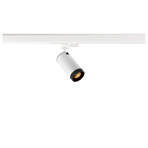 SLV GRIP! L, 3~track spot, cylindrical, GU10, 1x max. 6 W, white / black 1008452