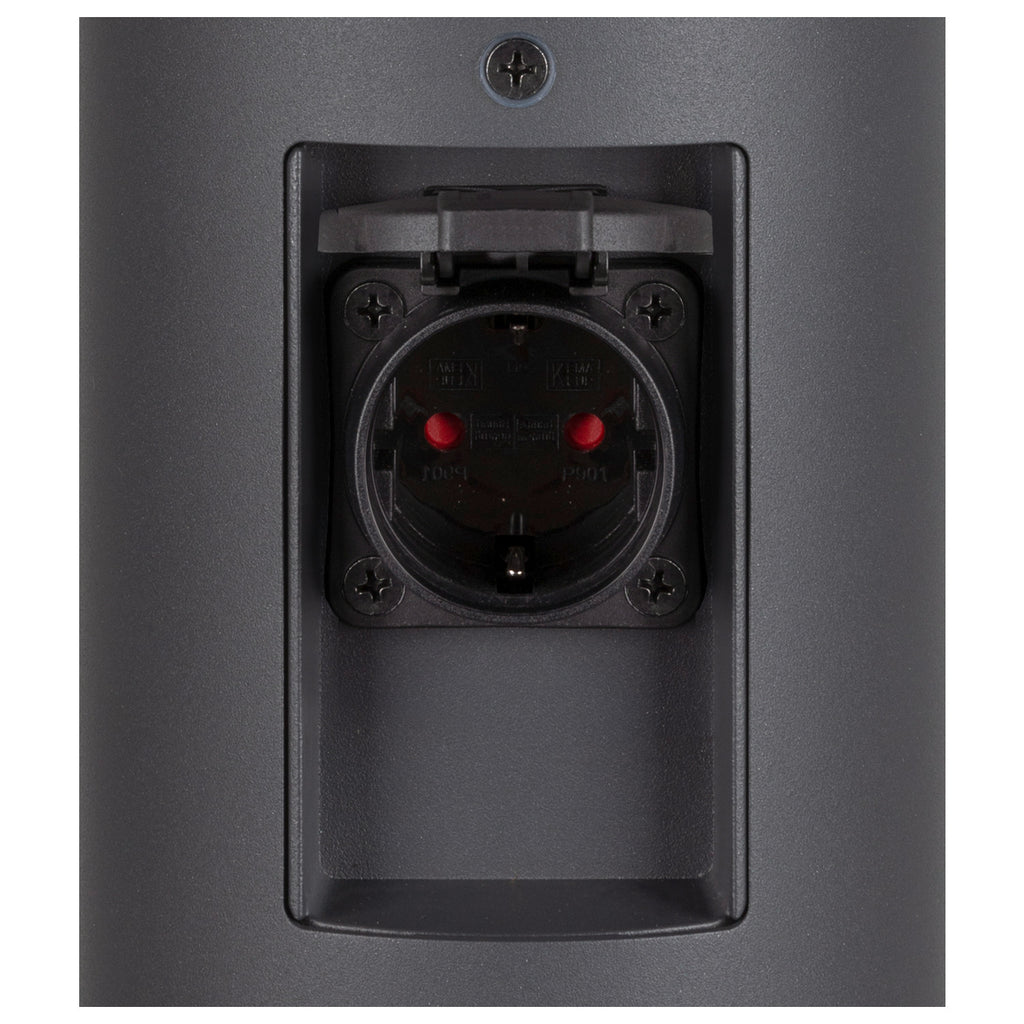 SLV M-POL 60 Pole, Bollard, two sockets, anthracite, 53.4 cm 1008474