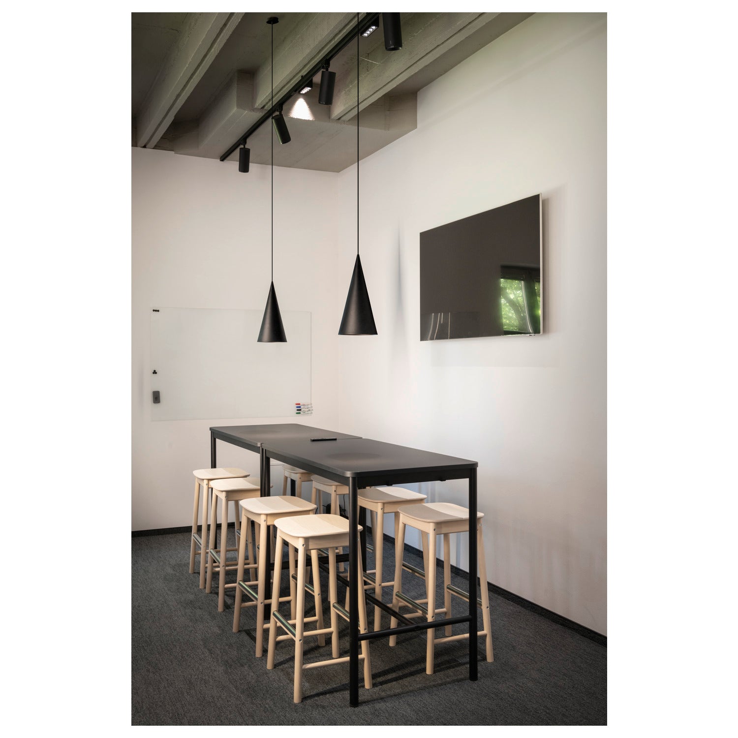 SLV MAGICO 20, pendant light, E27, pendant length 180 cm, 1x max. 10 W, matt black 1008500