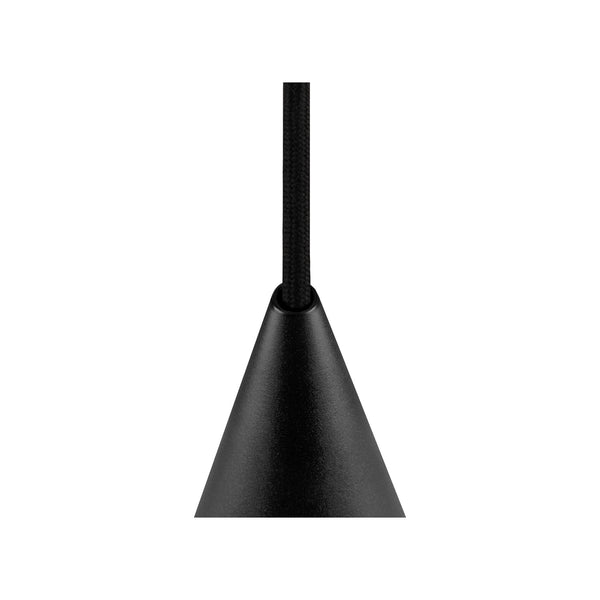 SLV MAGICO 20, pendant light, E27, pendant length 180 cm, 1x max. 10 W, matt black / gold 1008502