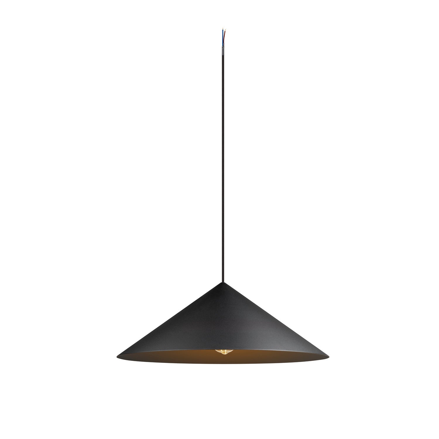 SLV MAGICO 55, pendant light, E27, pendant length 180 cm, 1x max. 10 W, matt black 1008507