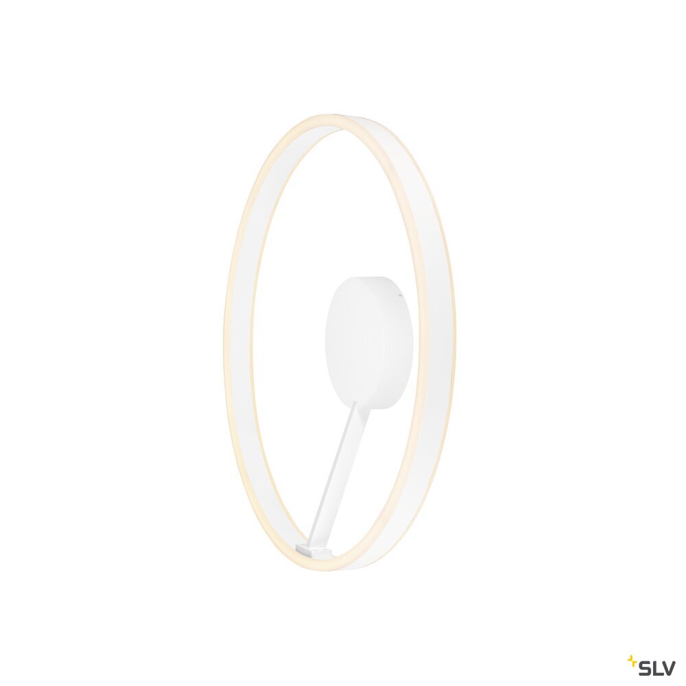 SLV ONE, wall and ceiling-mounted light, round, 2700/3000 K, 23 W, PHASE, 130°, white 1008549