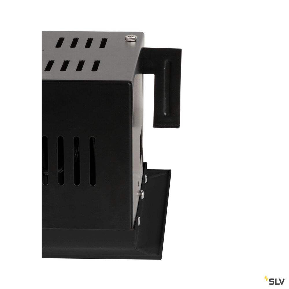 SLV KADUX, recessed ceiling light, single, 4000 K, DALI 2, touch, 30°, black 1008570