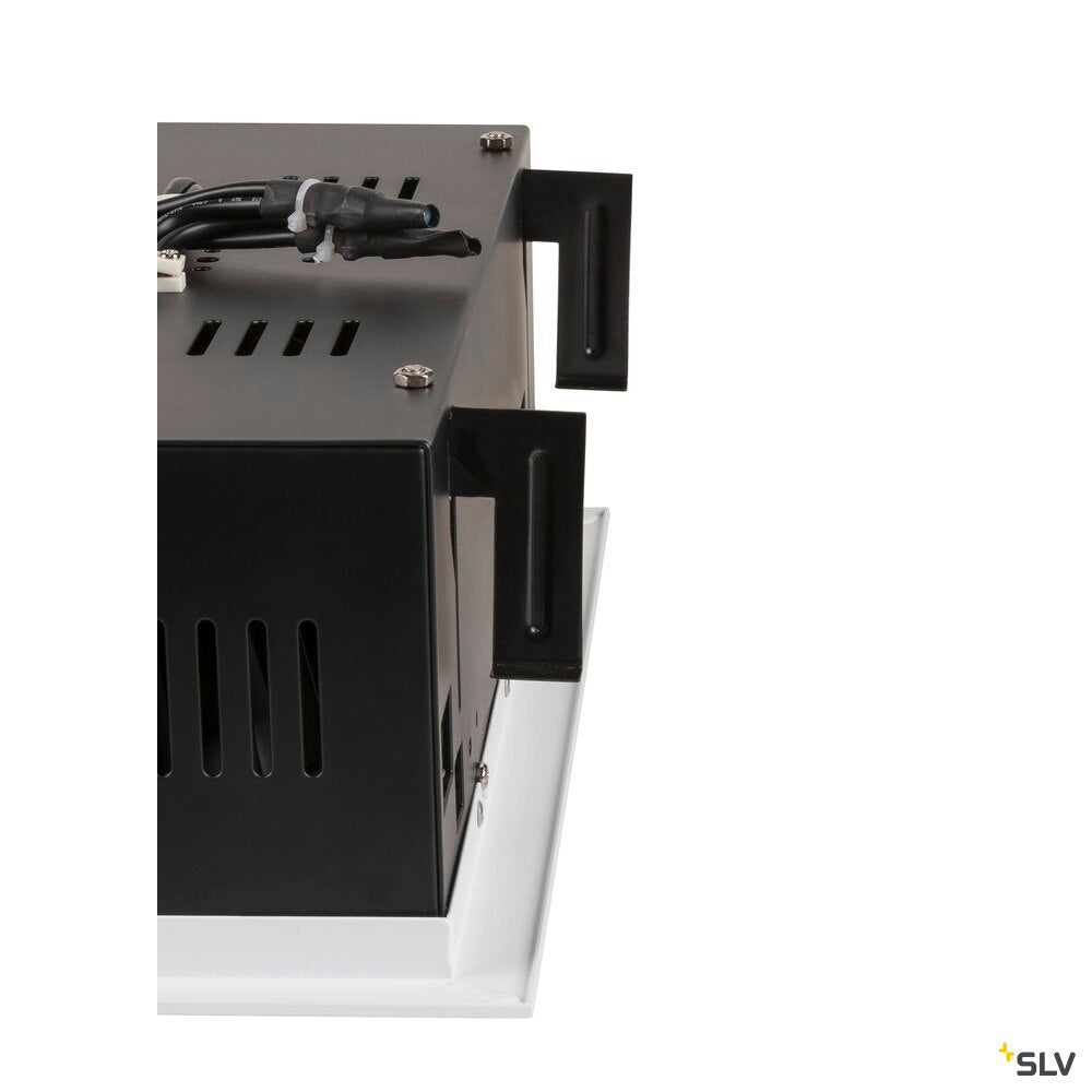 SLV KADUX, recessed ceiling light, double, 4000 K, DALI 2, touch, 30°, white 1008573