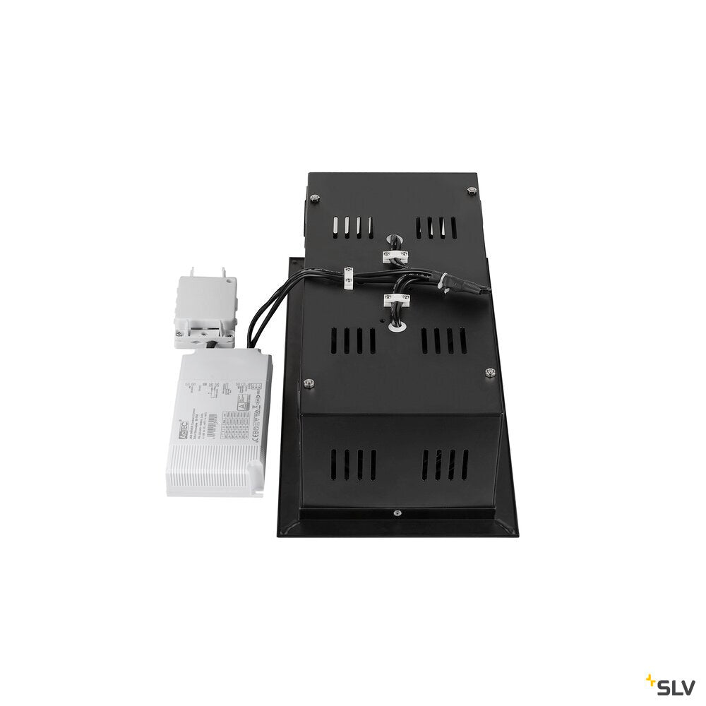 SLV KADUX, recessed ceiling light, double, 4000 K, DALI 2, touch, 30°, black 1008574