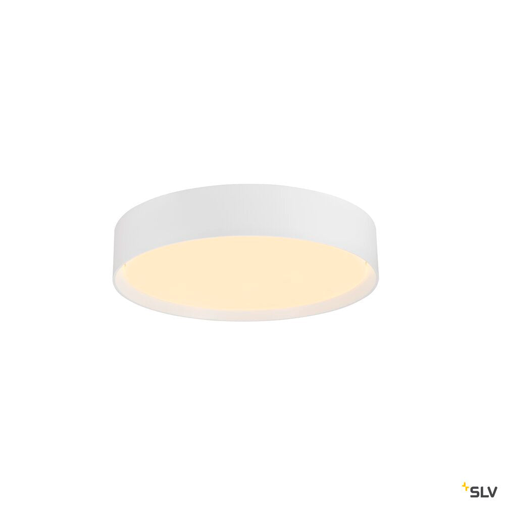 SLV DECONA 30, ceiling-mounted light, round, 2700/3000 K, 18 W, PHASE, white 1008577