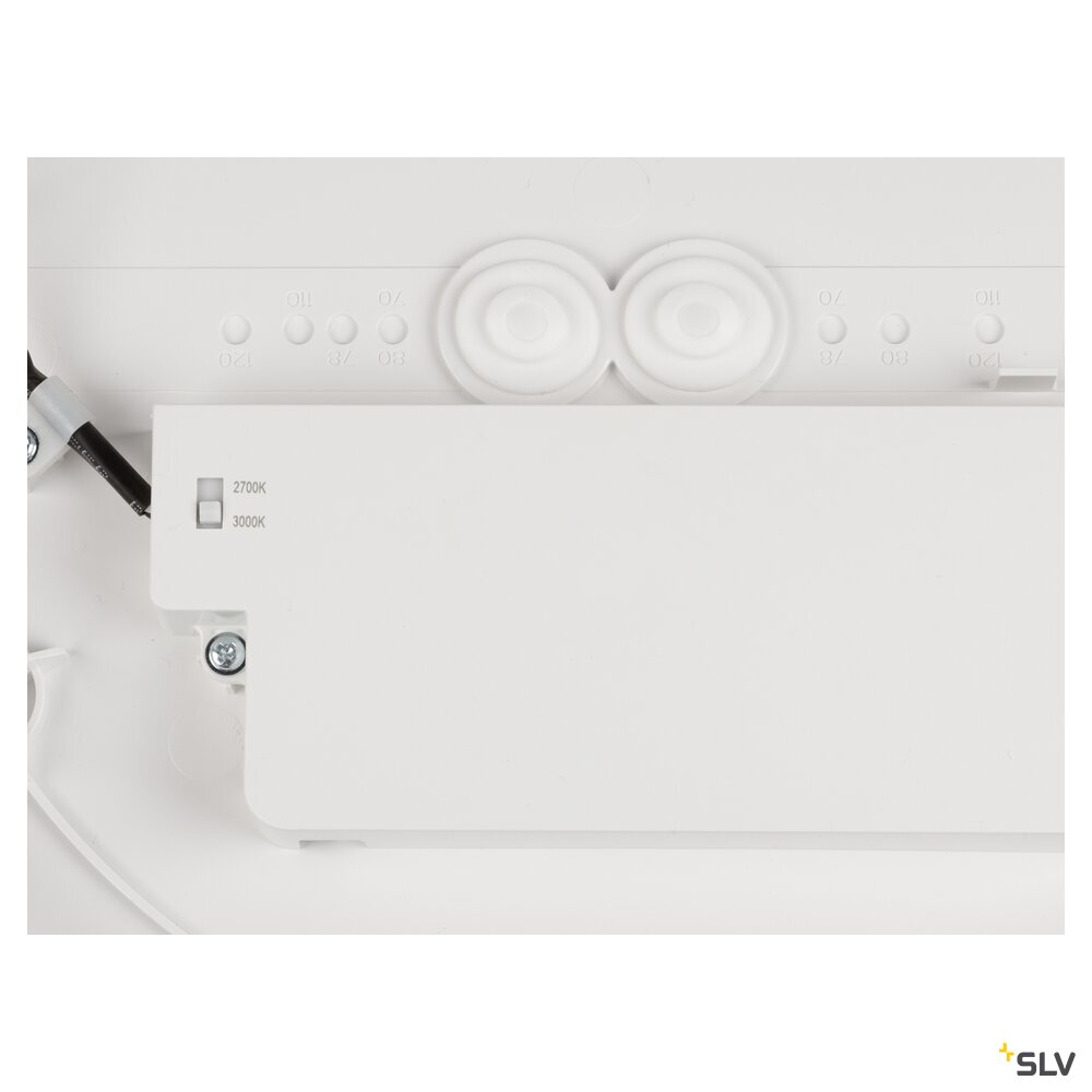SLV DECONA 30, ceiling-mounted light, round, 2700/3000 K, 18 W, PHASE, white 1008577