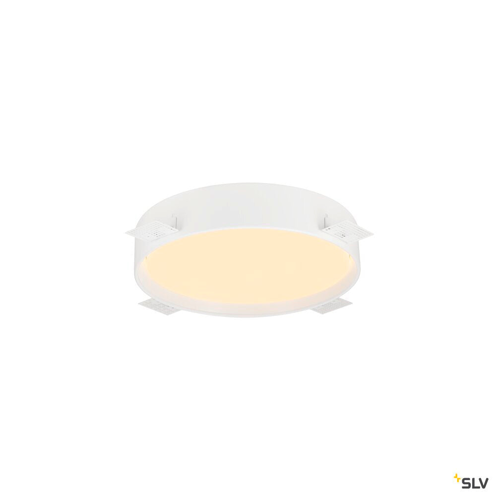 SLV DECONA 30, ceiling-mounted light, round, 2700/3000 K, 18 W, PHASE, white 1008577