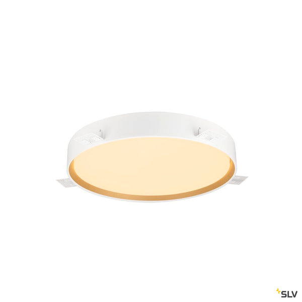 SLV DECONA, installation frame, Ø43.3 cm, white 1008586