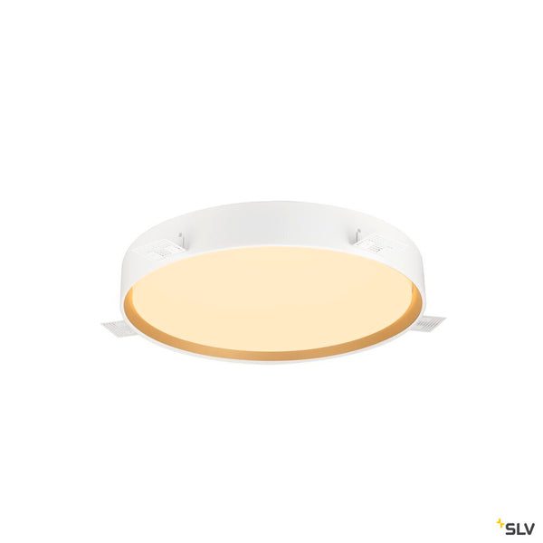 SLV DECONA, installation frame, Ø43.3 cm, white 1008586