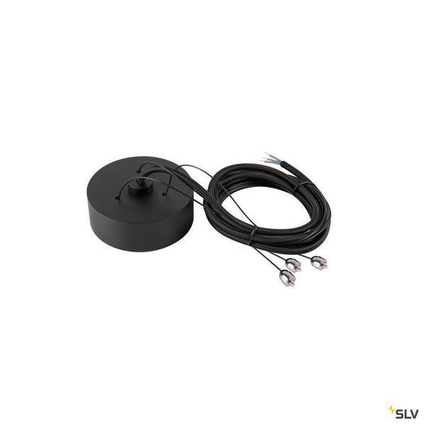 SLV DECONA, suspension kit, pendant length 150 cm, black 1008587