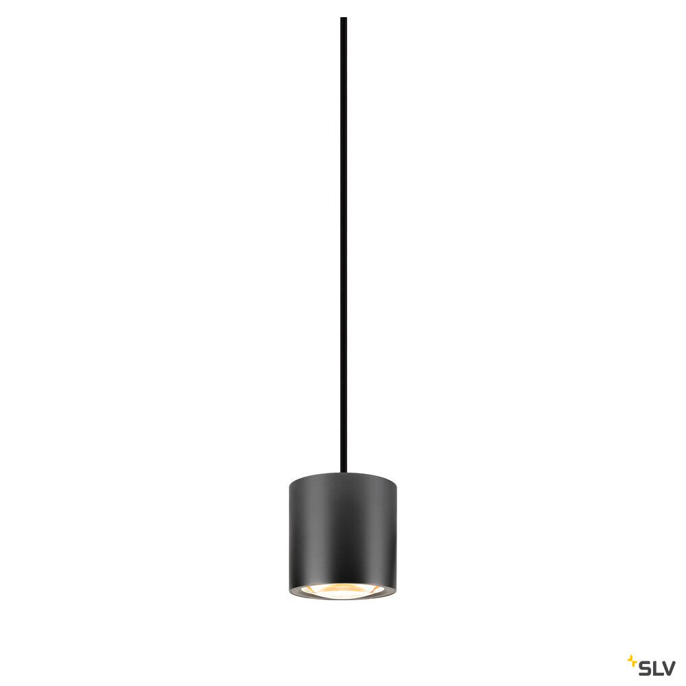 SLV OCULUS, pendant light, pendant length 250 cm, 2000-3000 K, 100°, dim-to-warm, PHASE, dark bronze 1008615
