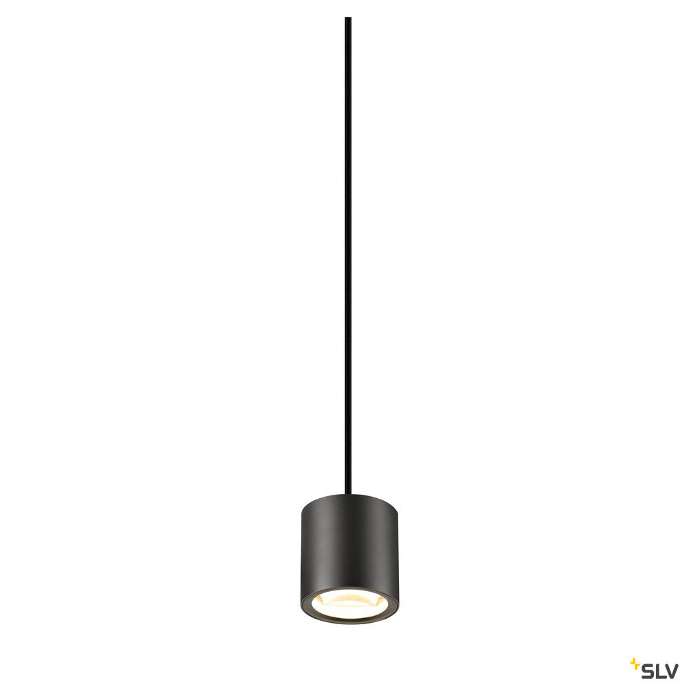 SLV OCULUS, pendant light, pendant length 250 cm, 2000-3000 K, 100°, dim-to-warm, PHASE, dark bronze 1008615
