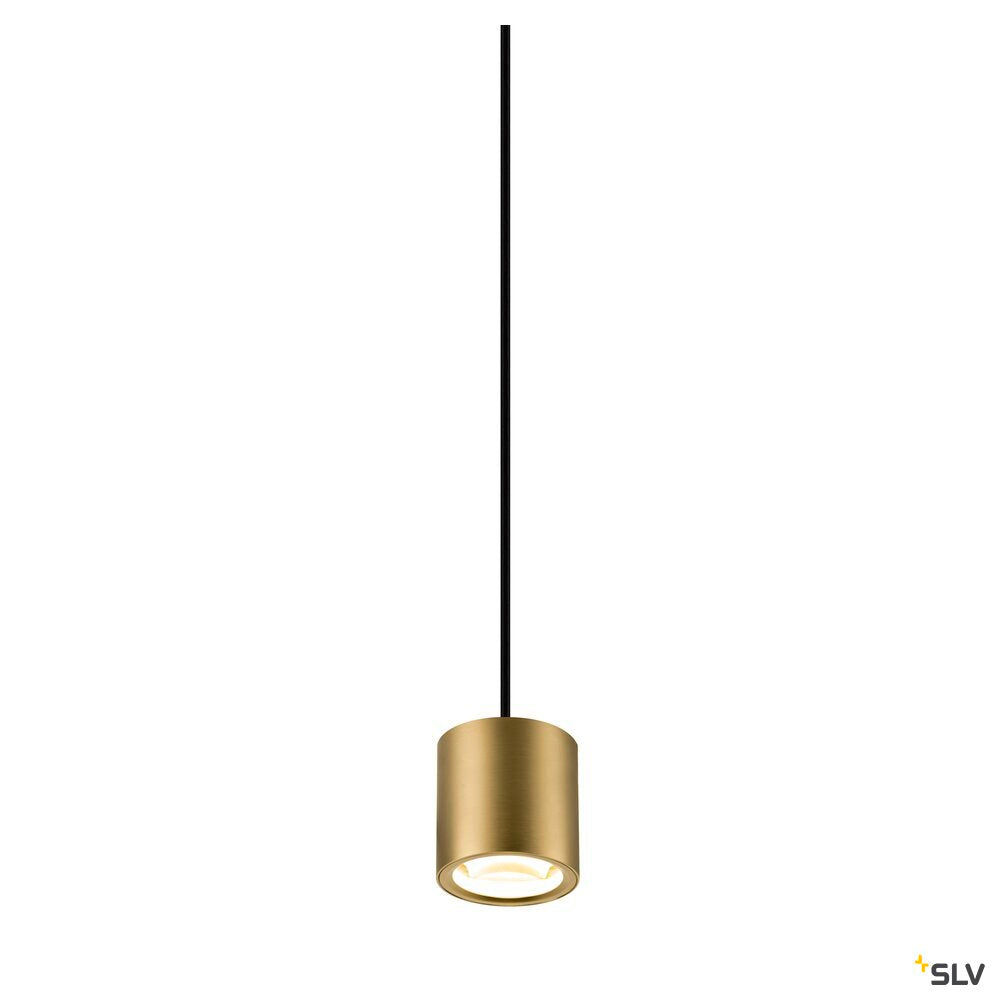 SLV OCULUS, pendant light, pendant length 250 cm, 2000-3000 K, 100°, dim-to-warm, PHASE, brass 1008616