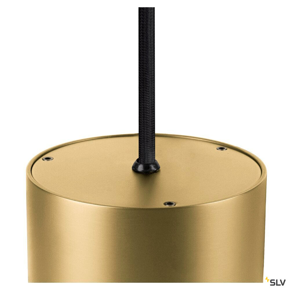 SLV OCULUS, pendant light, pendant length 250 cm, 2000-3000 K, 100°, dim-to-warm, PHASE, brass 1008616
