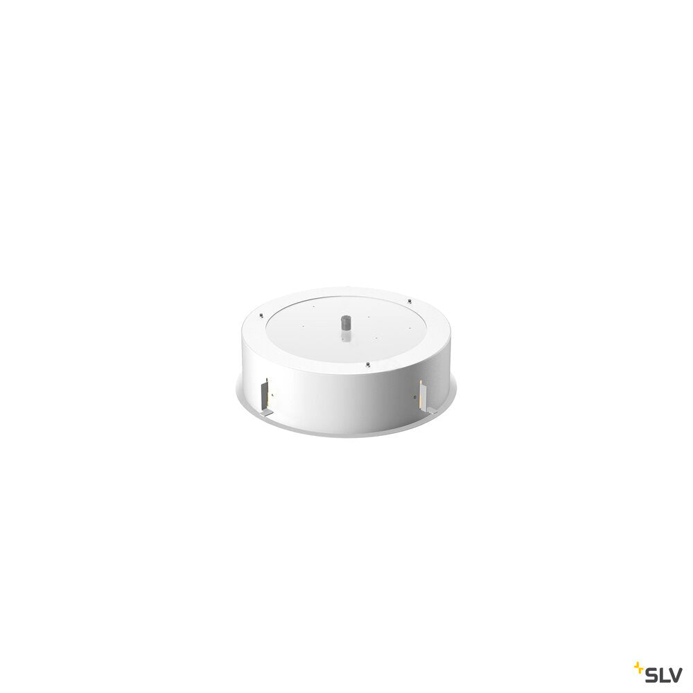 SLV MEDO® 30, recessed ceiling light, frame, 3000/4000 K, 70°, IP20, round, white 1008629